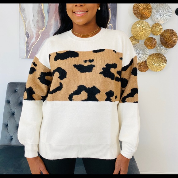 Animal print Sweater - Picture 2 of 4